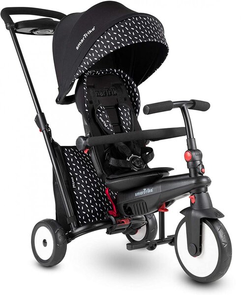 Trike STR5 Evolutif Pliable 7 en 1 Noir et Blanc
