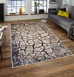 Tapis de salon PEBBLE 160 x 230 cm - Gris