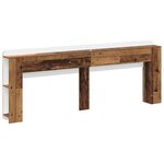 vidaXL Cabinet de Tête de Lit Bois ancien Bois d'ingénierie