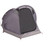 vidaXL Tente de camping tunnel 3 personnes vert imperméable
