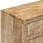 vidaXL Buffet 60x30x75 cm Bois de manguier massif