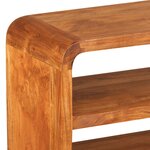 vidaXL Meuble TV Bois d'acacia solide 90 x 30 x 55 cm
