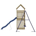 vidaXL Aire de jeux d'extérieur bois de pin imprégné