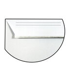10 enveloppes blanches - 162x229 mm - 90g - gpv 6288