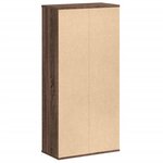 vidaXL Bibliothèque chêne marron 50x25x105 cm bois d'ingénierie