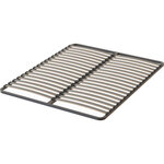 Sommier gris anthracite 160 x 200 cm 18 Lattes 53 mm