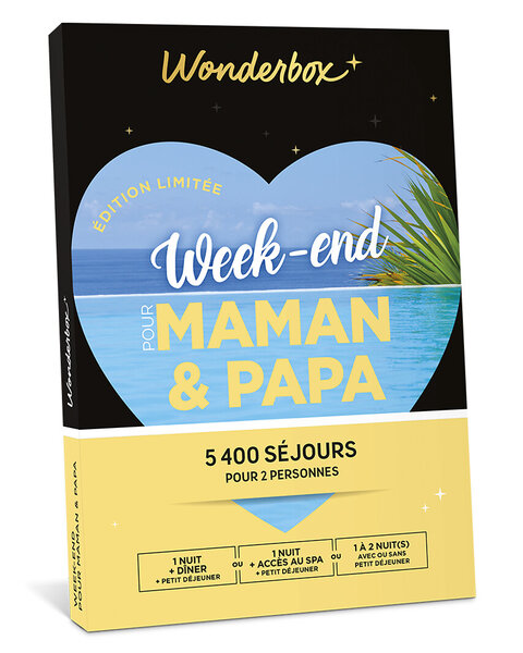 Coffret cadeau - WONDERBOX - Week-end pour maman et papa