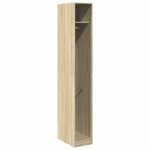 vidaXL Garde-robe chêne sonoma 30x50x200 cm bois d'ingénierie