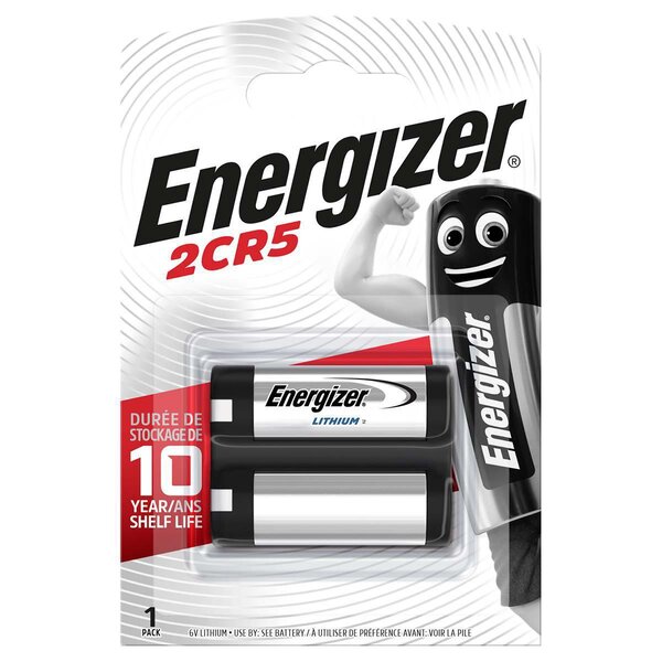 Blister de 1 Pile Lithium 2CR5 6V ENERGIZER