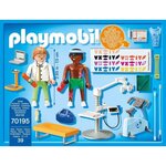 Playmobil 70195 - city life l'hôpital - cabinet de kinésithérapeute