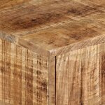 vidaXL Table de chevet murale 40x30x13 5 cm bois de manguier massif