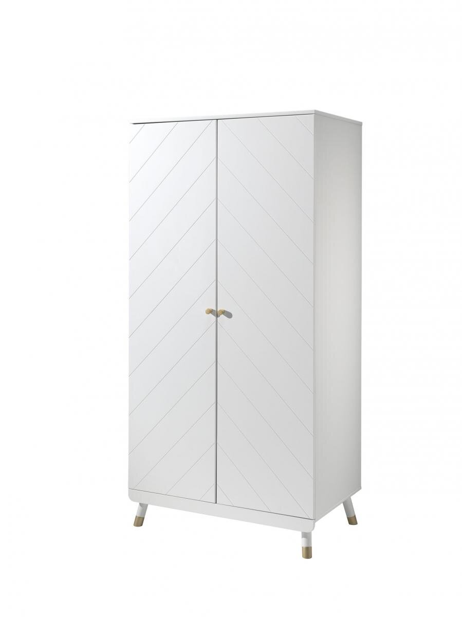 Armoire 2 portes Billy Blanche 100x200x59cm La Poste