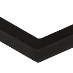 vidaXL Table d'appoint en forme d'U 45x30x61 cm Bois d'acacia massif