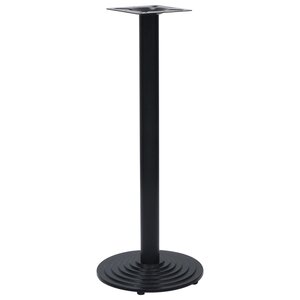 vidaXL Pied de table de bistro noir Ø43x107 cm fonte