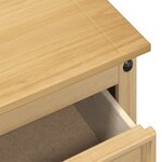 vidaXL Buffet Corona 112x40x75 cm bois massif de pin