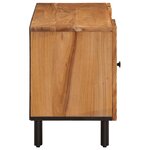 vidaXL Meuble TV 105x33x46 cm Bois d'acacia massif
