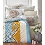 Parure de lit - housse de couette 220 x 240 + 2 taies d'oreiller 60 x 60 coton renforcé - Blanc