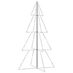 vidaXL Arbre de Noël cône 360 LED d'intérieur/d'extérieur 143x250 cm