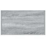 vidaXL Armoire de bain Sonoma gris 60x33x80 cm Bois d'ingénierie