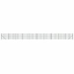 vidaXL Clôture en treillis métallique et piquet d'ancrage vert 2 2x25m