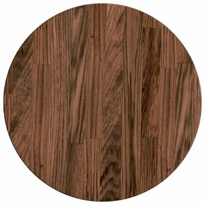 vidaXL Plateau de table Marron clair Ø 30 x 2.5 cm Chêne massif