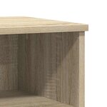 vidaXL Table de chevet chêne sonoma 40x35x50 cm bois d’ingénierie
