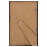 vidaXL Collage de cadres photo 10 Pièces de table Bleu 20x25 cm MDF