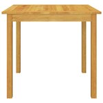 vidaXL Ensemble à manger de jardin 3 Pièces Gris clair