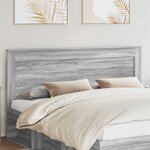 vidaXL Tête de lit Gris Sonoma 180 cm Bois d'ingénierie