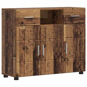 vidaXL Buffet Bois ancien 88 5 x 30 5 x 73 cm Bois d'ingénierie