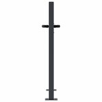 vidaXL Portail de jardin anthracite 105x80 cm acier conception d'arbre