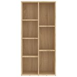 vidaXL Bibliothèque Chêne Sonoma 50x25x106 cm Bois d’ingénierie