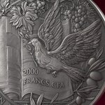 Pièce de monnaie en Argent 2000 Francs g 62.2 (2 oz) Millésime 2025 Bible Stories THE LAST SUPPER