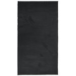 vidaXL Tapis OVIEDO à poils courts noir 80x150 cm