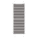 vidaXL Store plissé anthracite 50x100 cm largeur du tissu 49 4 cm