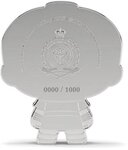 Pièce de monnaie en Argent 2 Dollars g 31.1 (1 oz) Millésime 2025 Avatar The Last Airbender Chibi SOKKA