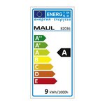 Lampe de bureau LED MAULatlantic sur socle Noir MAUL