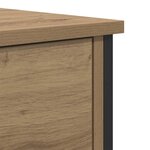 vidaXL Cabinet de chevet en chêne massif 40x42x60 cm