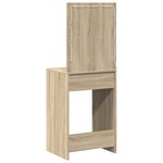 vidaXL Coiffeuse Chêne sonoma 50 x 41 x 135 cm Bois d'ingénierie