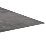 vidaXL Dalles de plancher PVC autoadhésif 5 11 m² noir avec motif