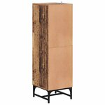 vidaXL Haut Armoire Bois ancien 35 x 37 x 117 cm Bois d'ingénierie