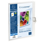 Chemise Dos Extensible Krea Cover® - 24x32cm - Blanc - X 10 - Exacompta