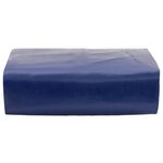 vidaXL Bâche bleu 5x5 m 650 g/m²