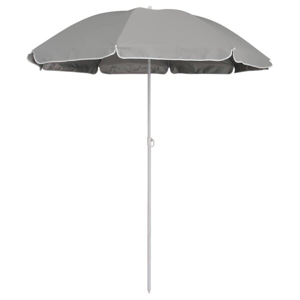 Eurotrail Parasol de plage UPF 50+ Gris