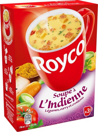 Royco Soupe déshydratée légumes/curry/croûtons