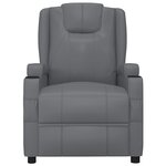 vidaXL Fauteuil Anthracite Similicuir