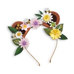 Djeco DJ07927 - 3 serre-têtes à créer Flower Friends