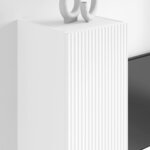 vidaXL Meuble TV mural 2 Pièces Blanc 30 x 31 x 100 cm Bois d'ingénierie