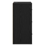 vidaXL Buffet avec tiroir Chêne noir 40 x 33 x 70 cm Bois d'ingénierie