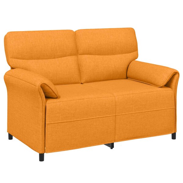 vidaXL Canapé 100 polyester cadre en métal MDF Contreplaqué